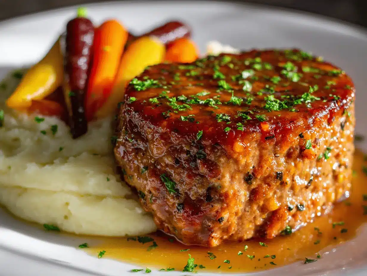 maple glazed turkey meatloaf preparation steps