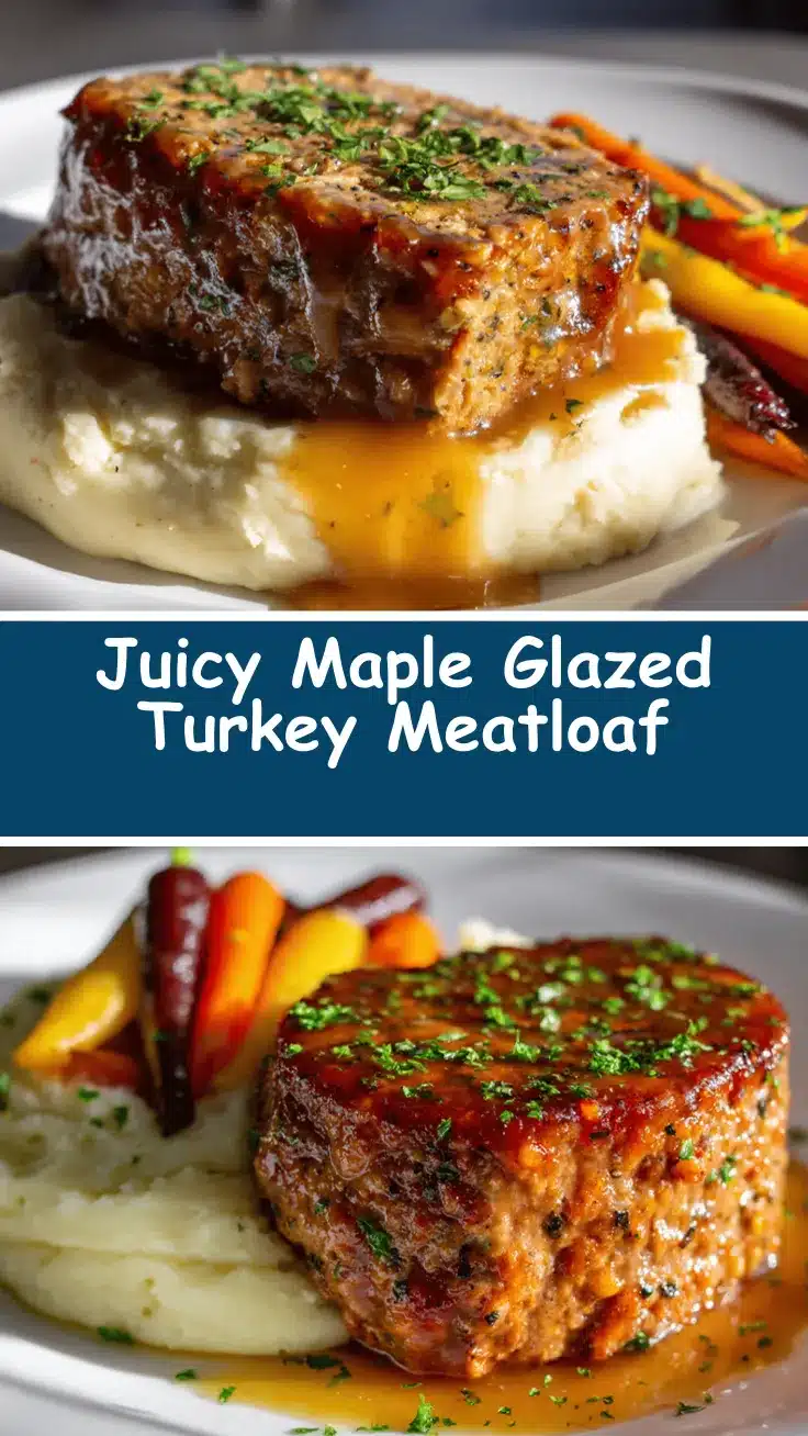 maple glazed turkey meatloaf recipe
