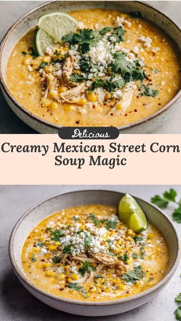 Mexican Street Corn Soup recipe