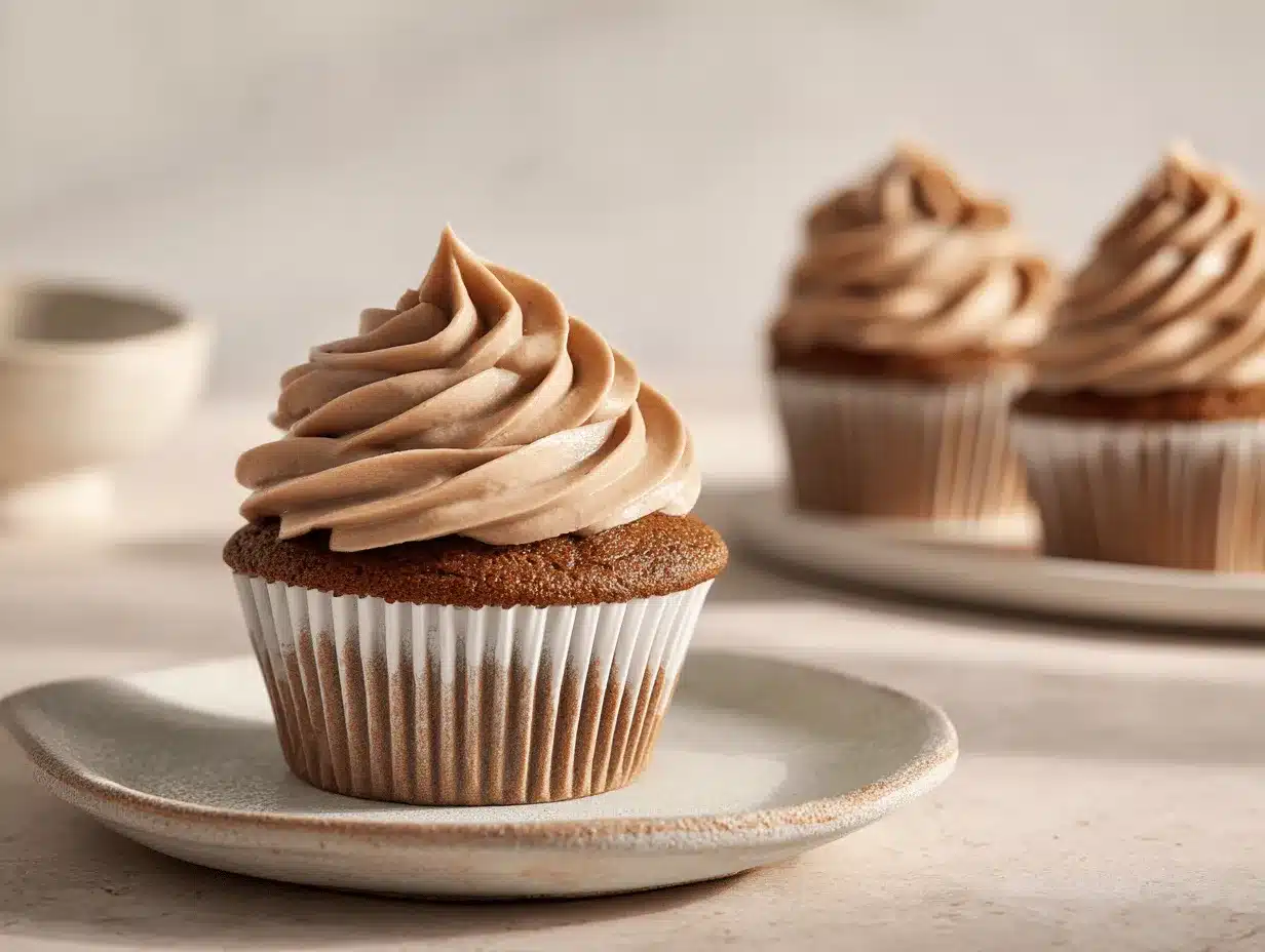 mocha swirl cream cupcakes preparation steps