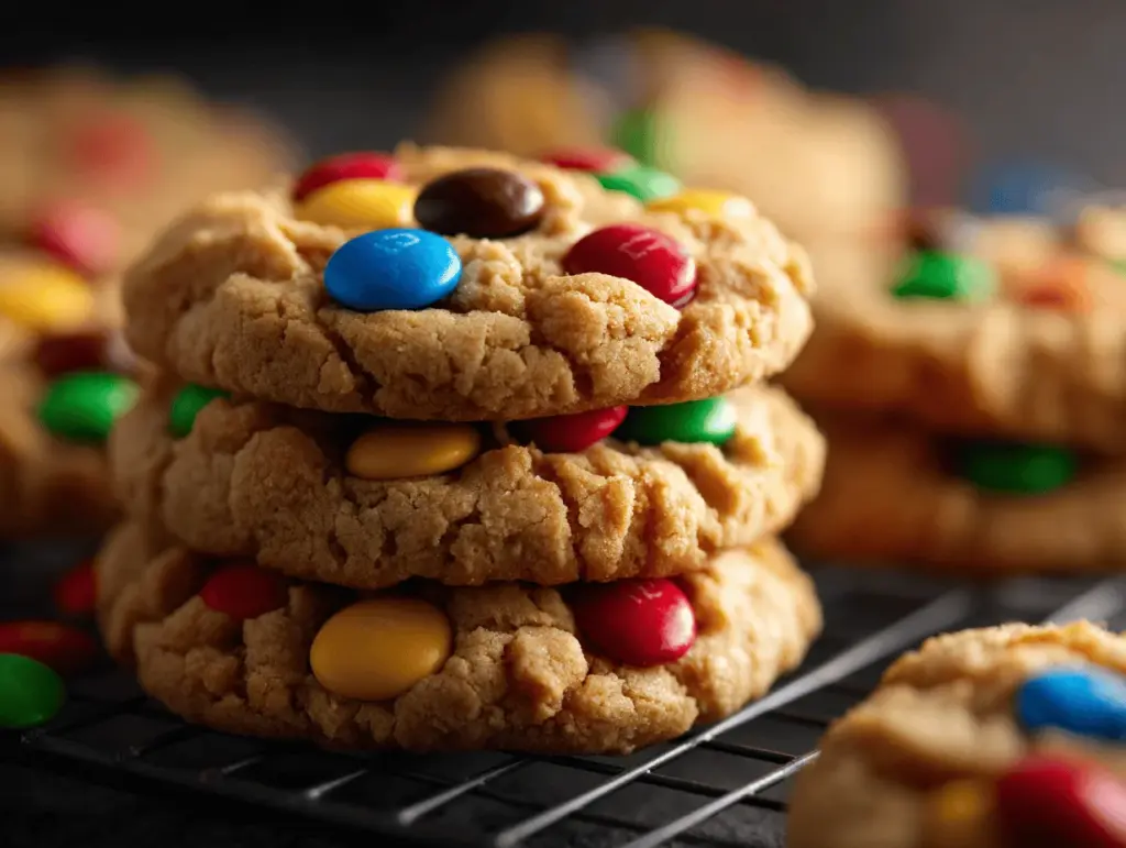 peanut butter M&M cookies - featured image
