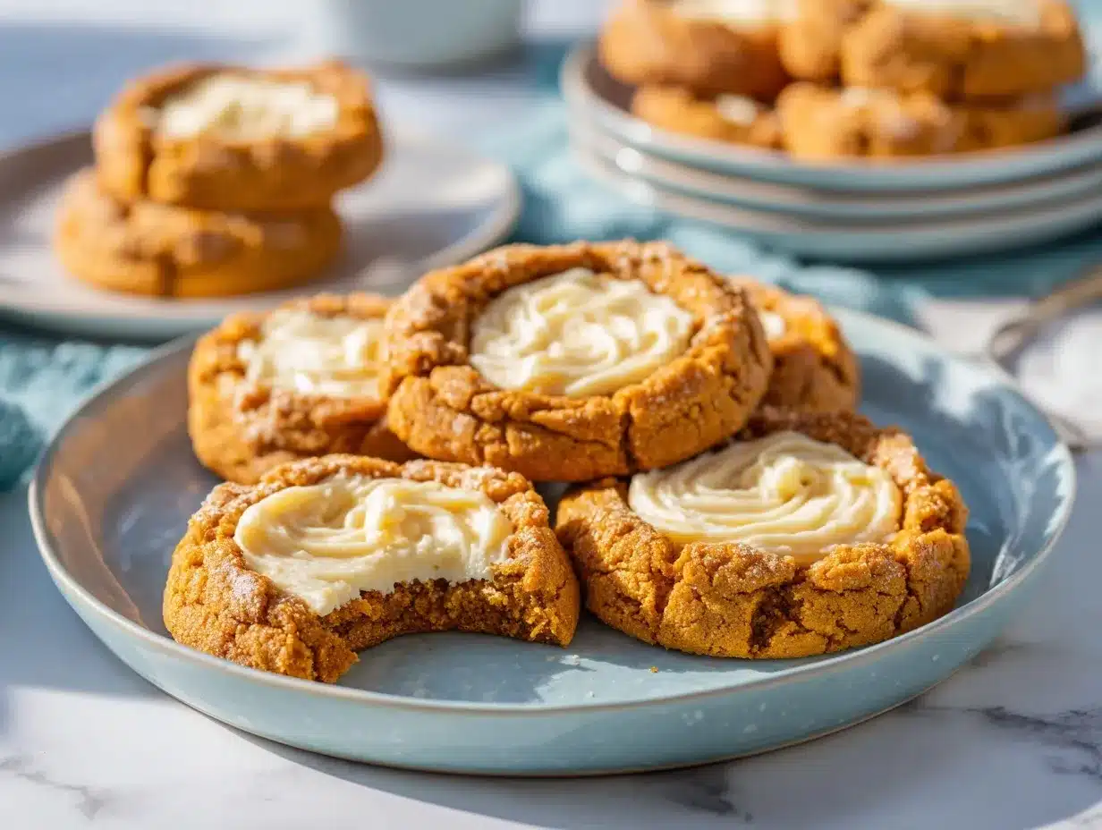 pumpkin cheesecake cookies preparation steps
