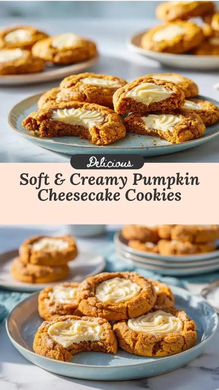 pumpkin cheesecake cookies recipe