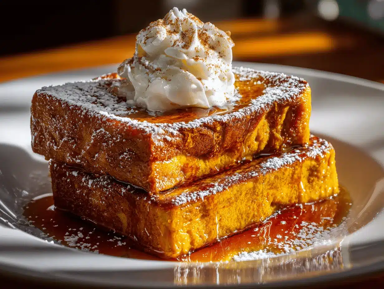 pumpkin French toast preparation steps
