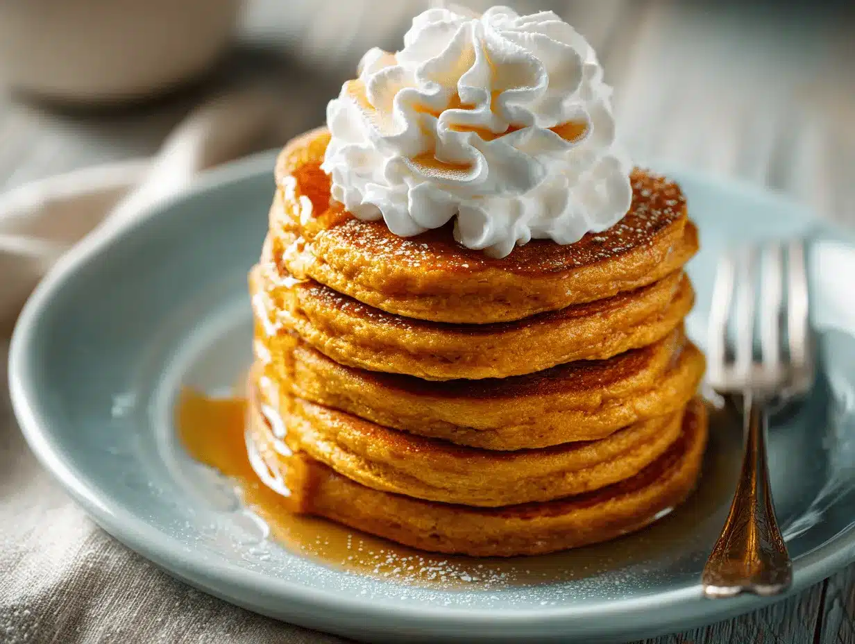 pumpkin pancakes recipe preparation steps