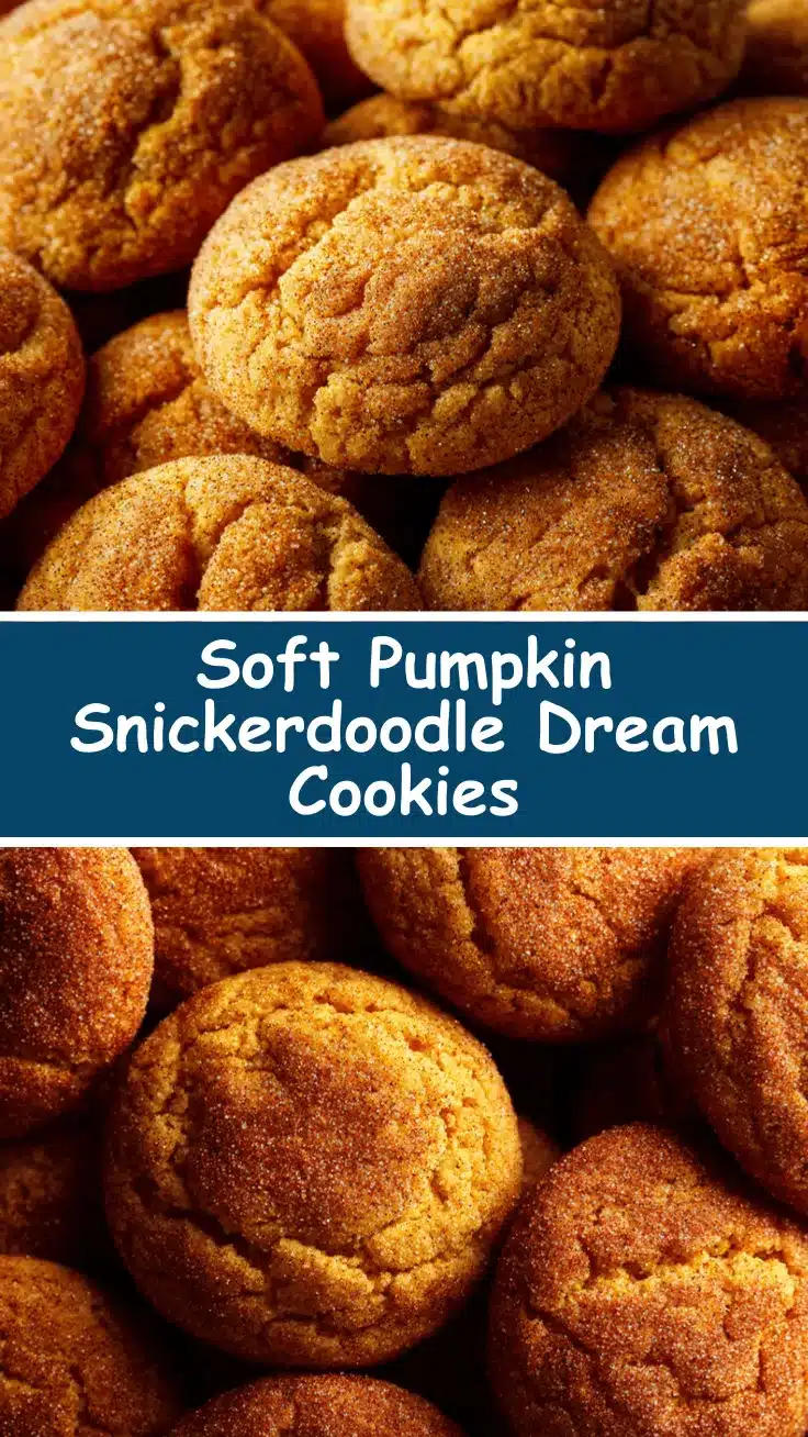 pumpkin snickerdoodle cookies recipe