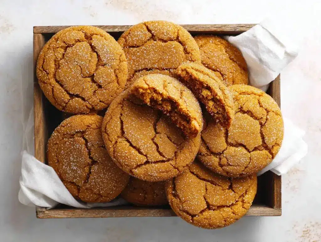 pumpkin spice cookies - featured image