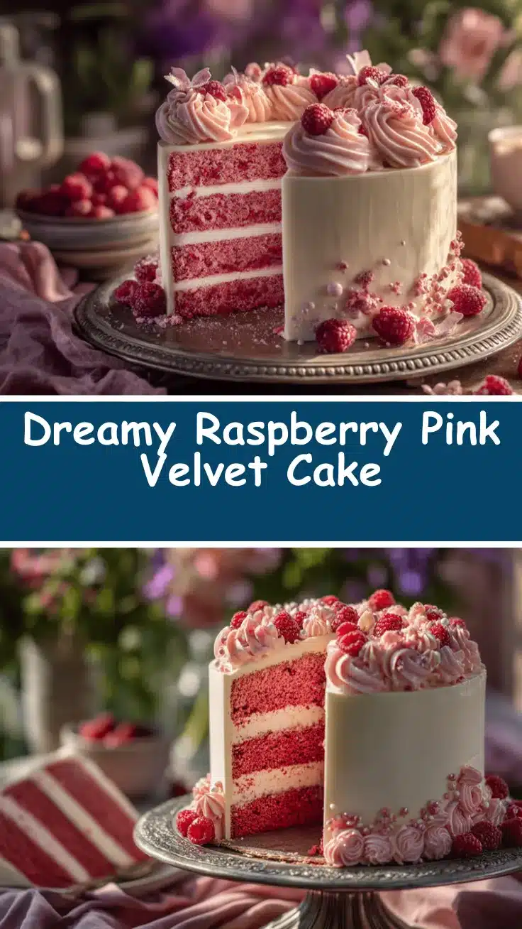raspberry pink velvet cake recipe