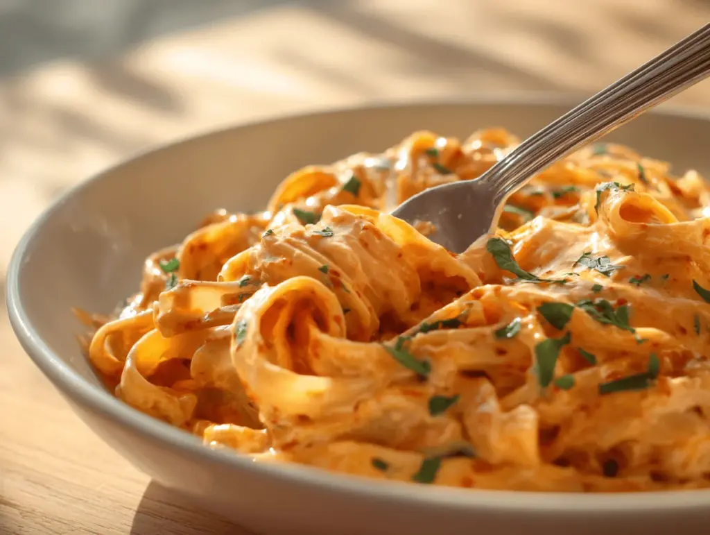 red pepper Alfredo sauce - featured image