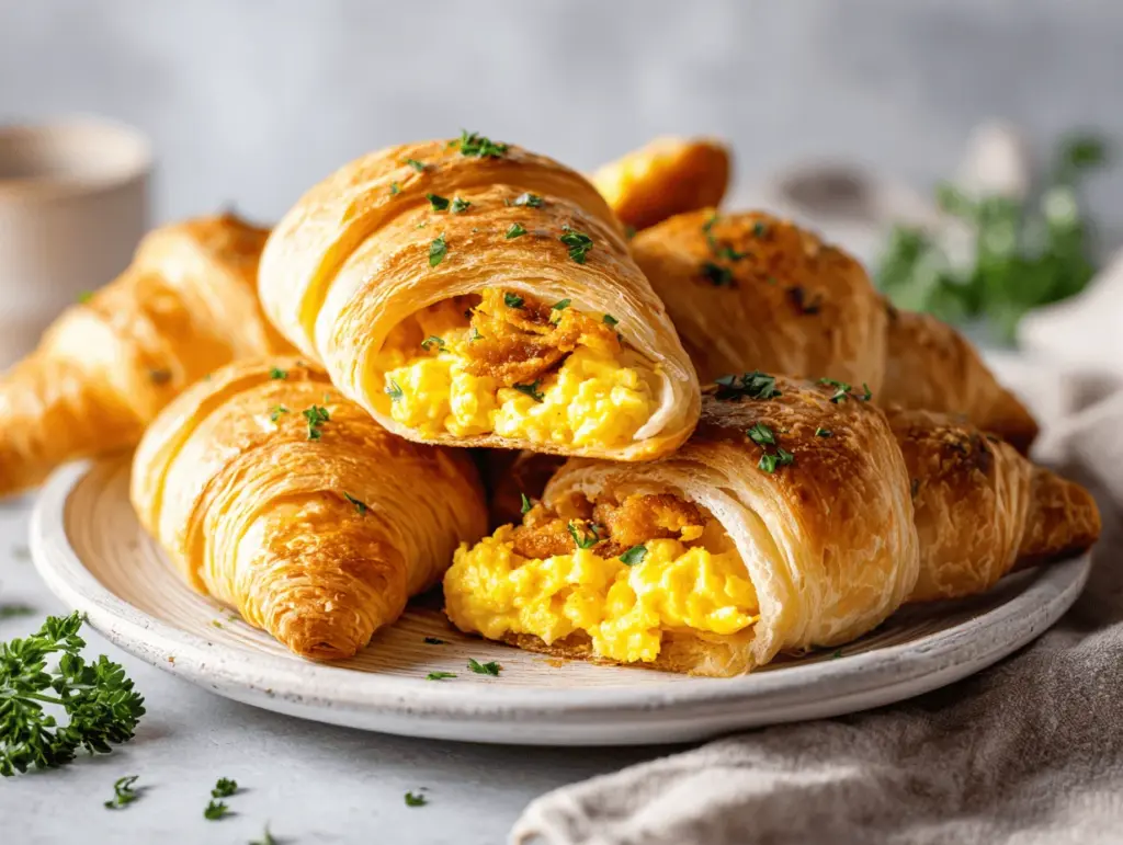 sausage egg breakfast roll-ups - featured image