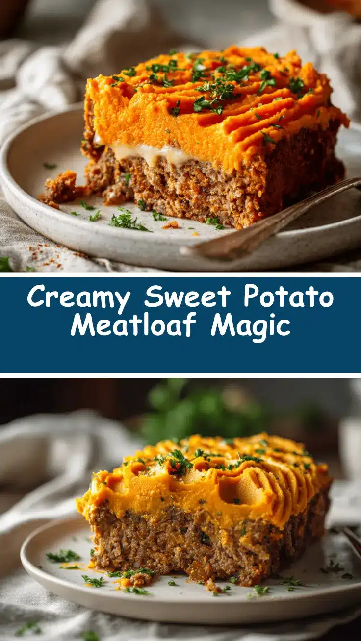 sweet potato topped meatloaf recipe