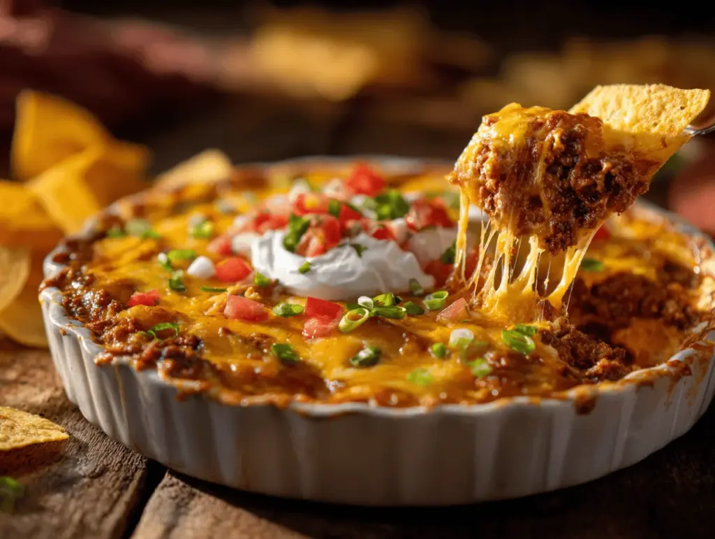 Tex-Mex Taco Dip - featured image