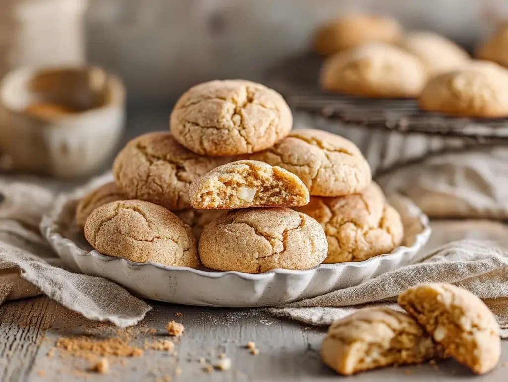apple cider cookies - featured image