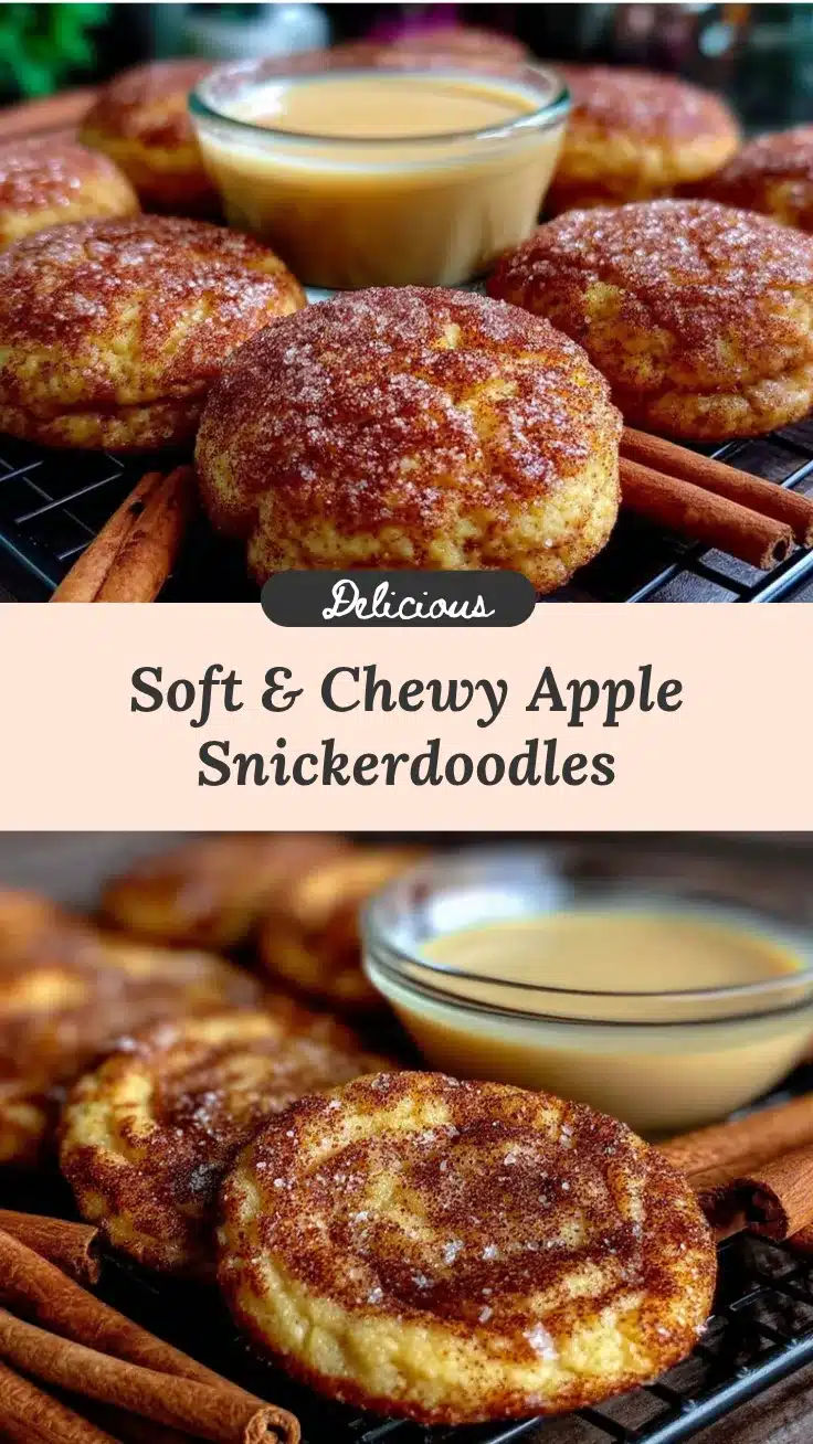 apple snickerdoodles recipe