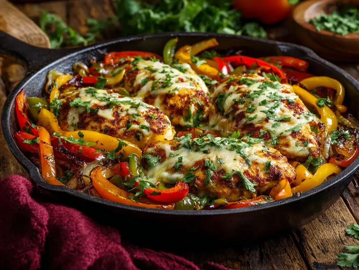 Baja Chicken Skillet preparation steps