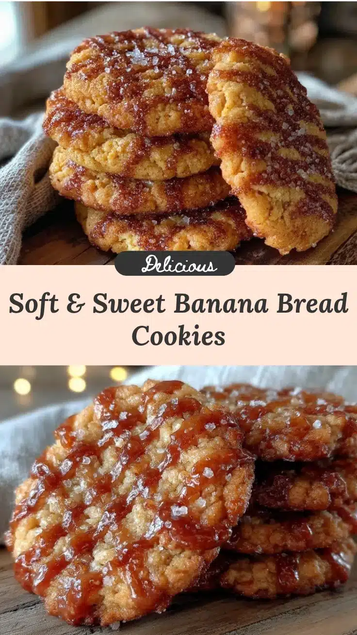banana bread cookies recipe