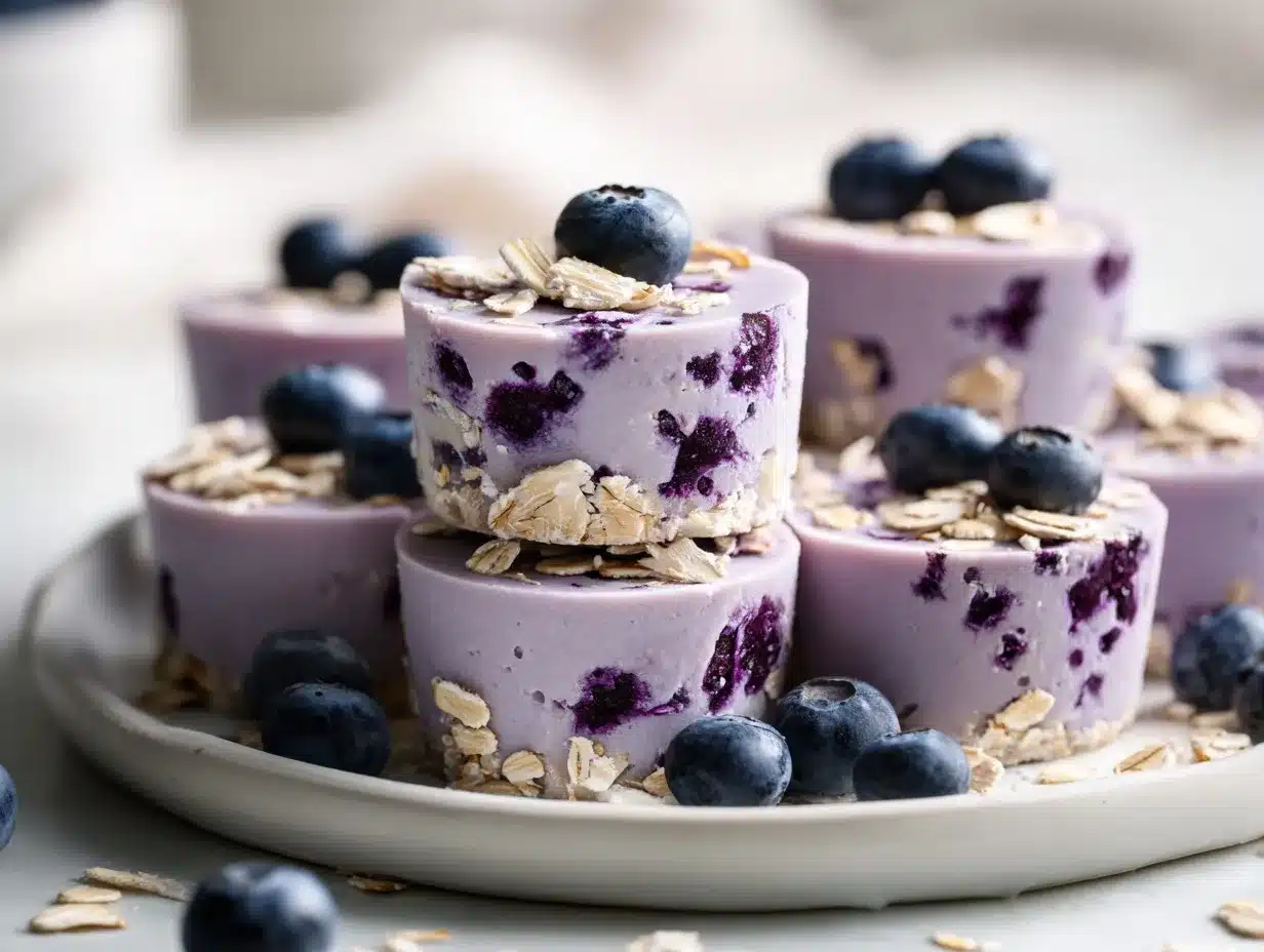 Blueberry Cheesecake Protein Bites preparation steps