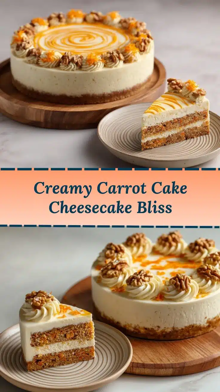 carrot cake cheesecake recipe