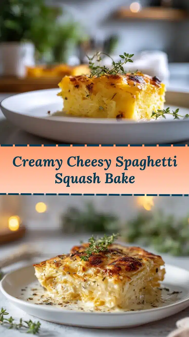 cheesy spaghetti squash au gratin recipe