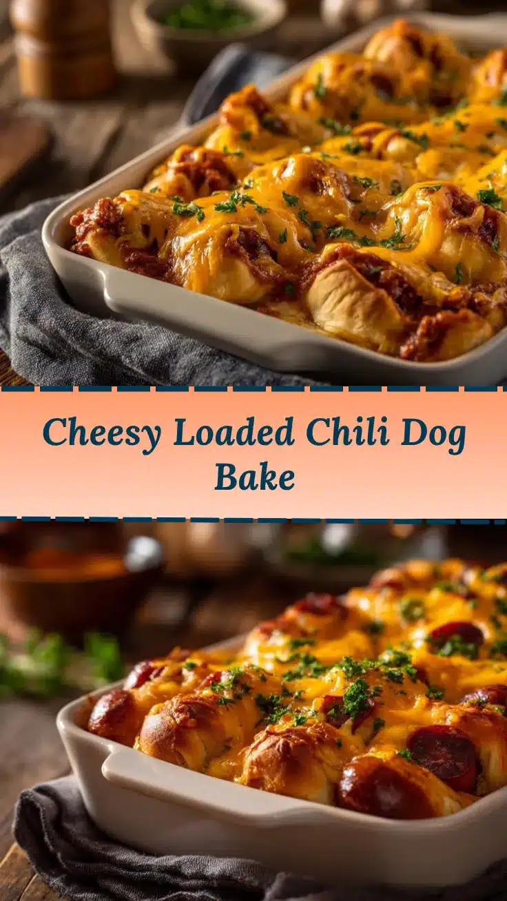 Chili Cheese Dog Bake recipe