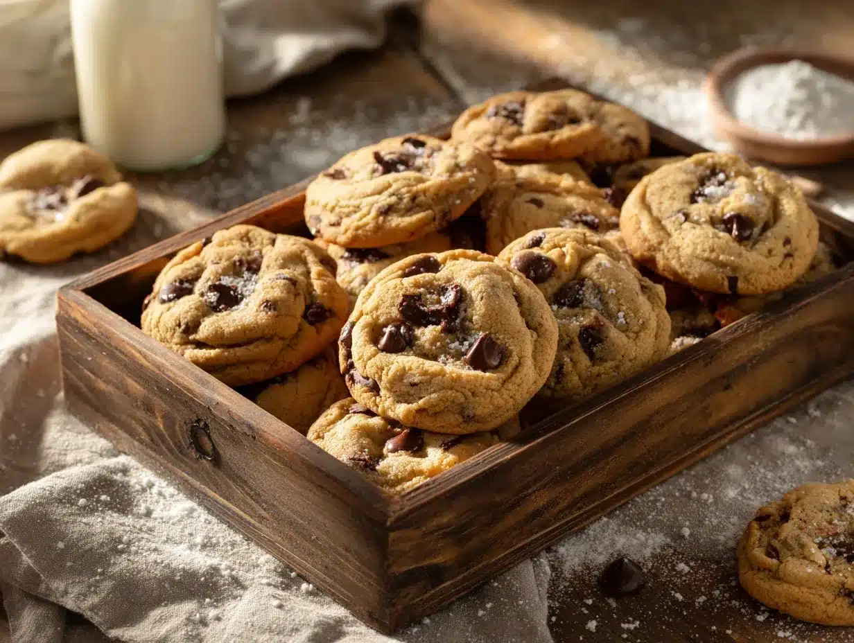 chocolate chip cookies preparation steps