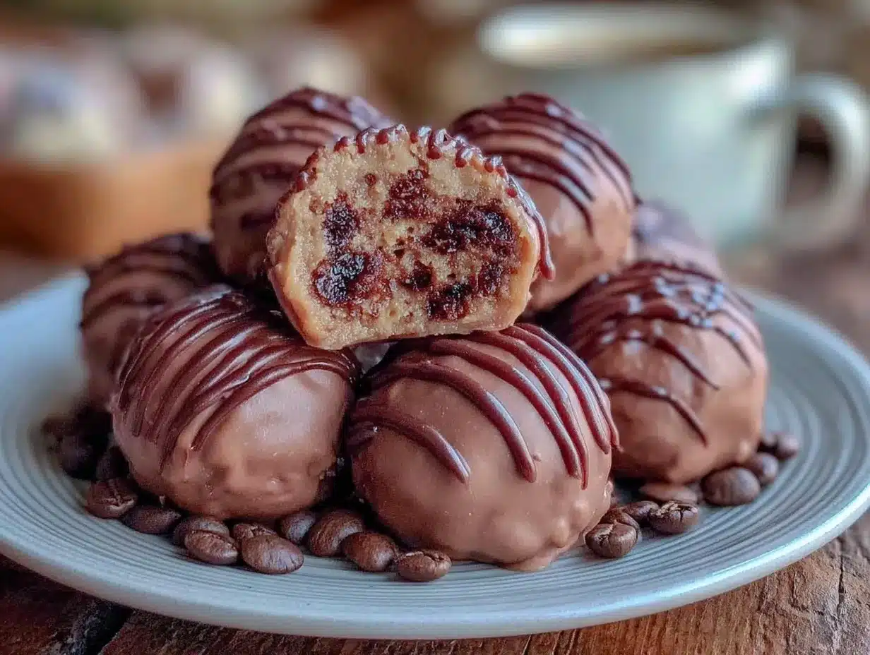 coffee truffles preparation steps