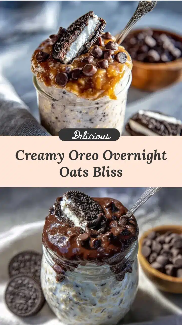 cookies and cream overnight oats recipe