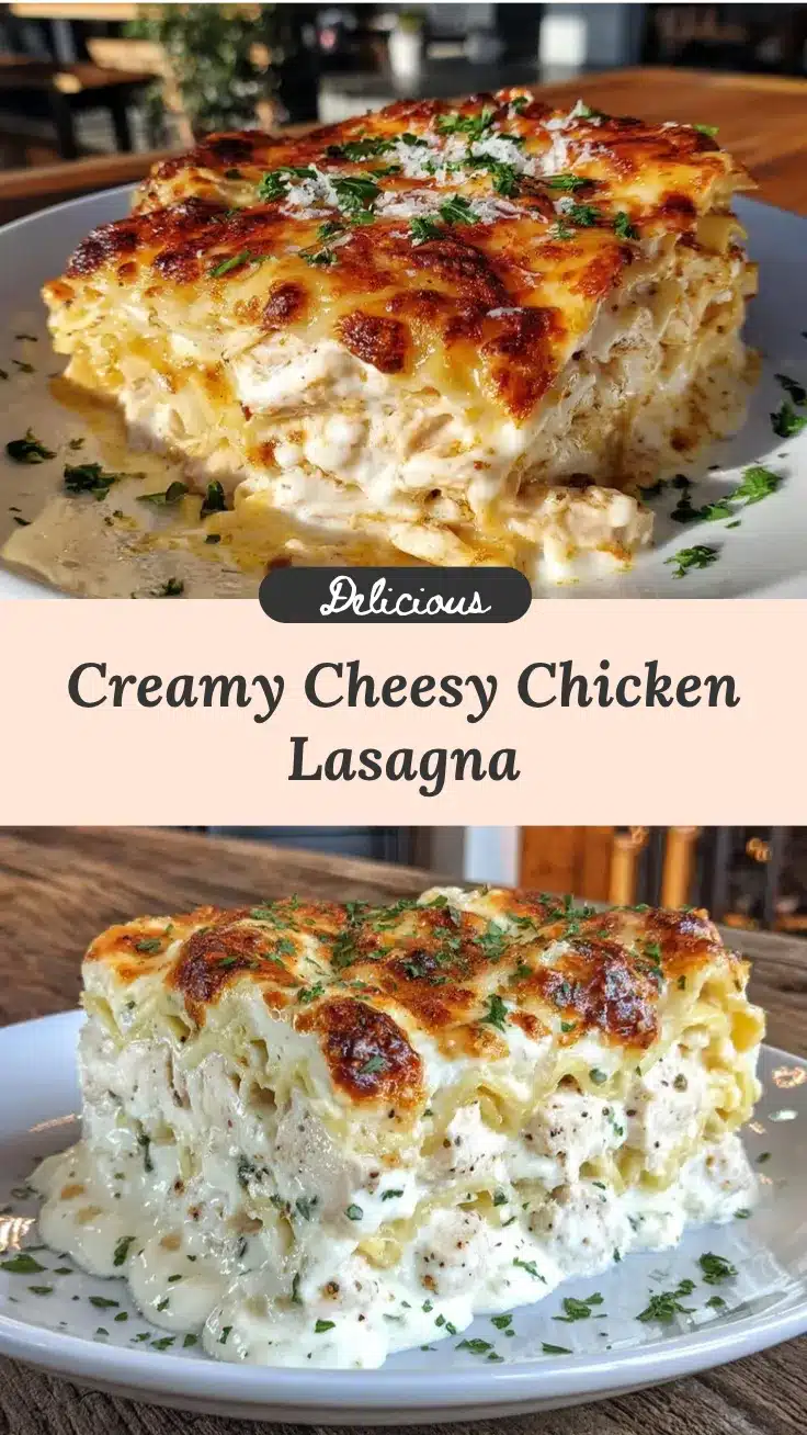 creamy chicken lasagna recipe