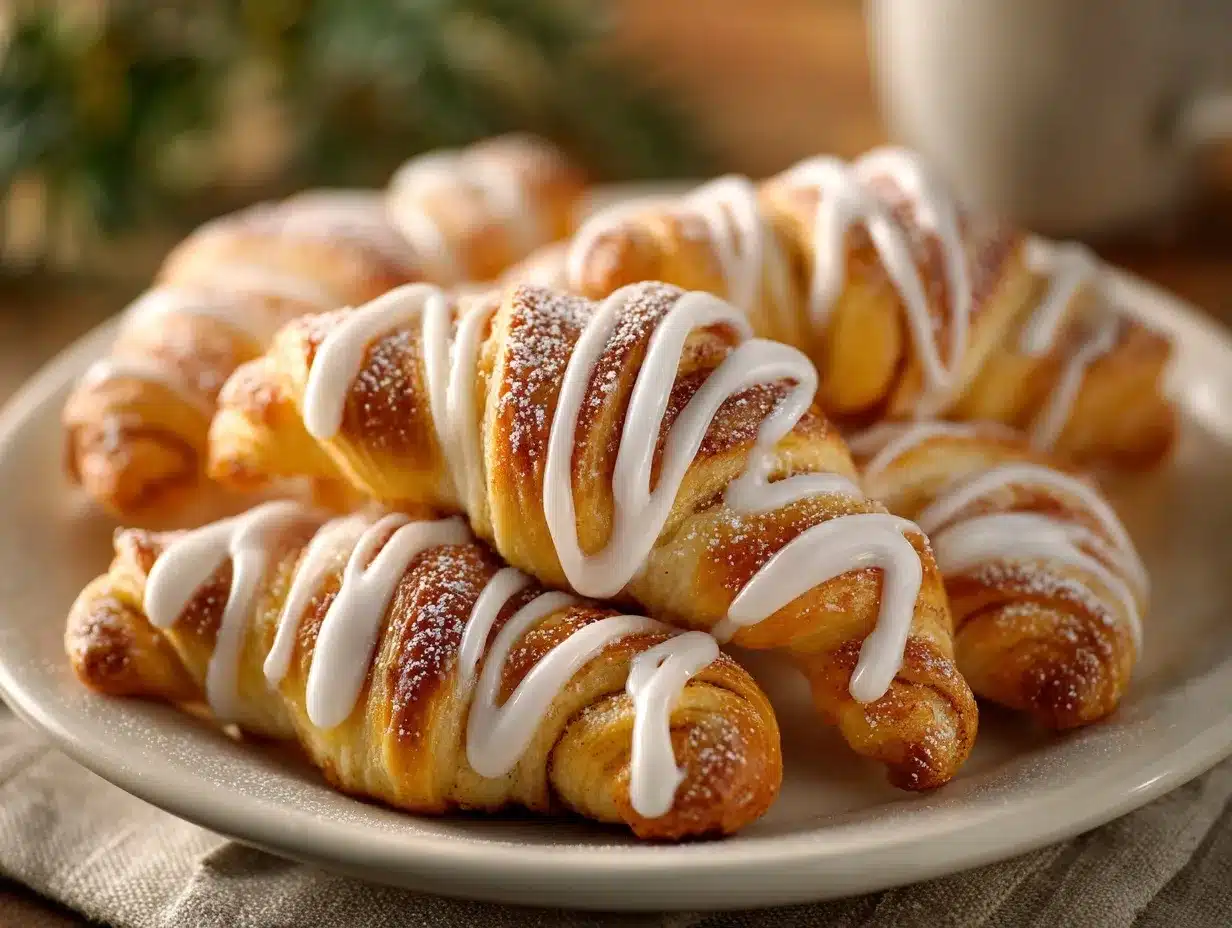 Crescent Roll Cinnamon Twists preparation steps