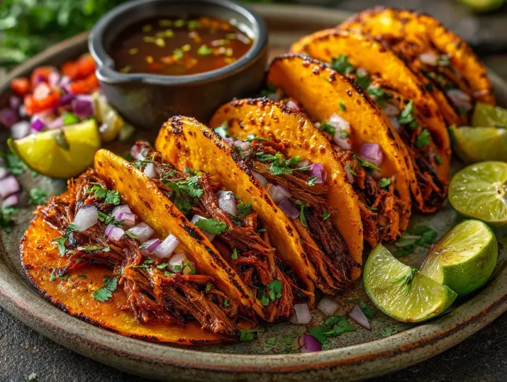 Crock Pot Birria Tacos - featured image
