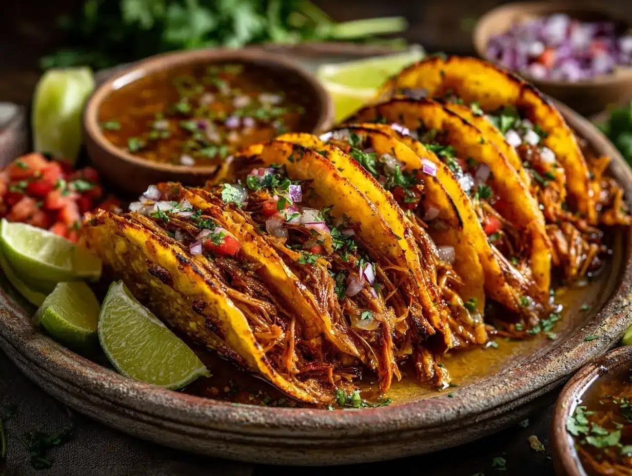 Crock Pot Birria Tacos preparation steps