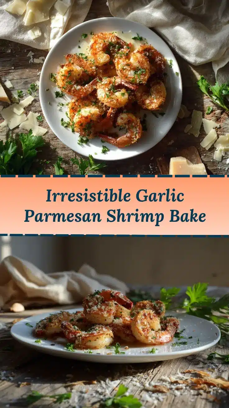 Garlic Parmesan Roasted Shrimp recipe