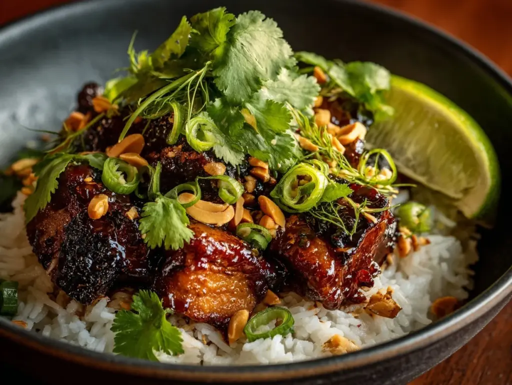 ginger lime pork - featured image