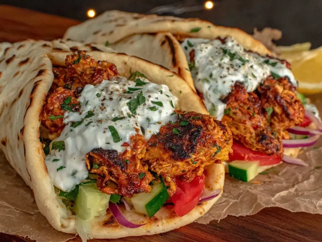 Greek Chicken Gyros - featured image