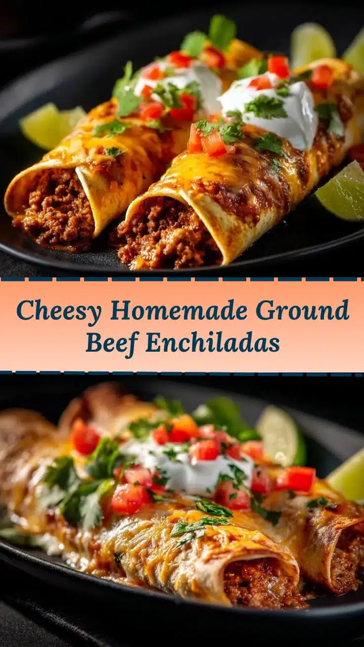 ground beef enchiladas recipe