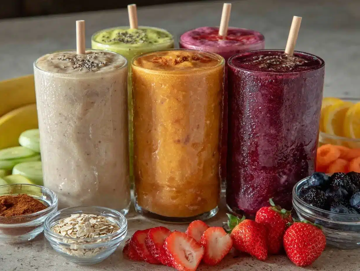 healthy smoothies preparation steps