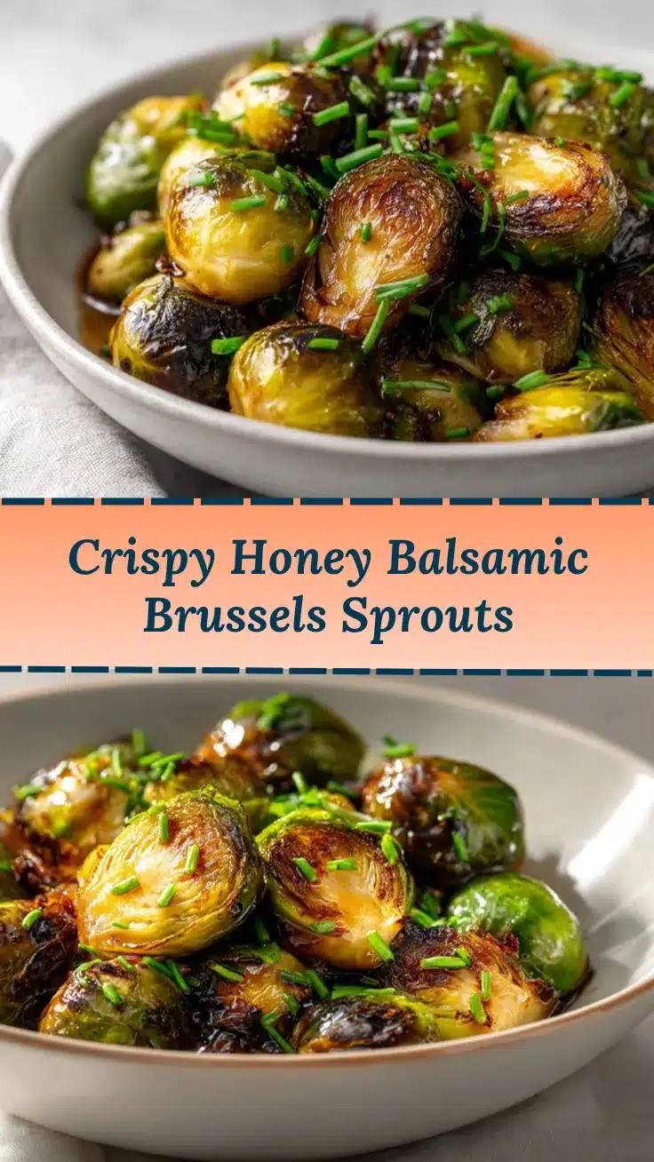 Honey Balsamic Brussels Sprouts recipe