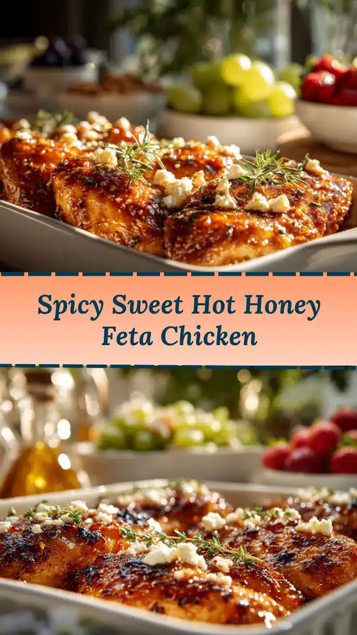 Hot Honey Feta Chicken recipe