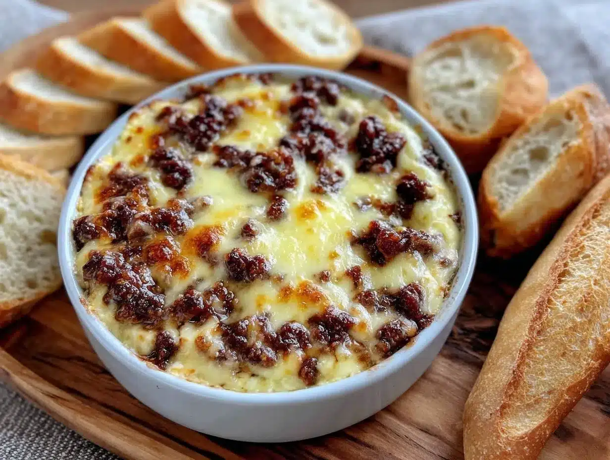 hot sloppy joe dip preparation steps