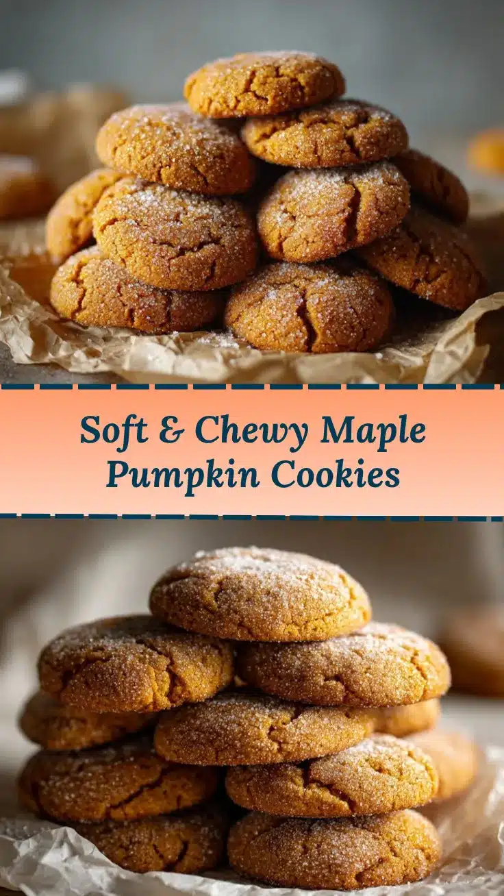Maple Pumpkin Cookies recipe