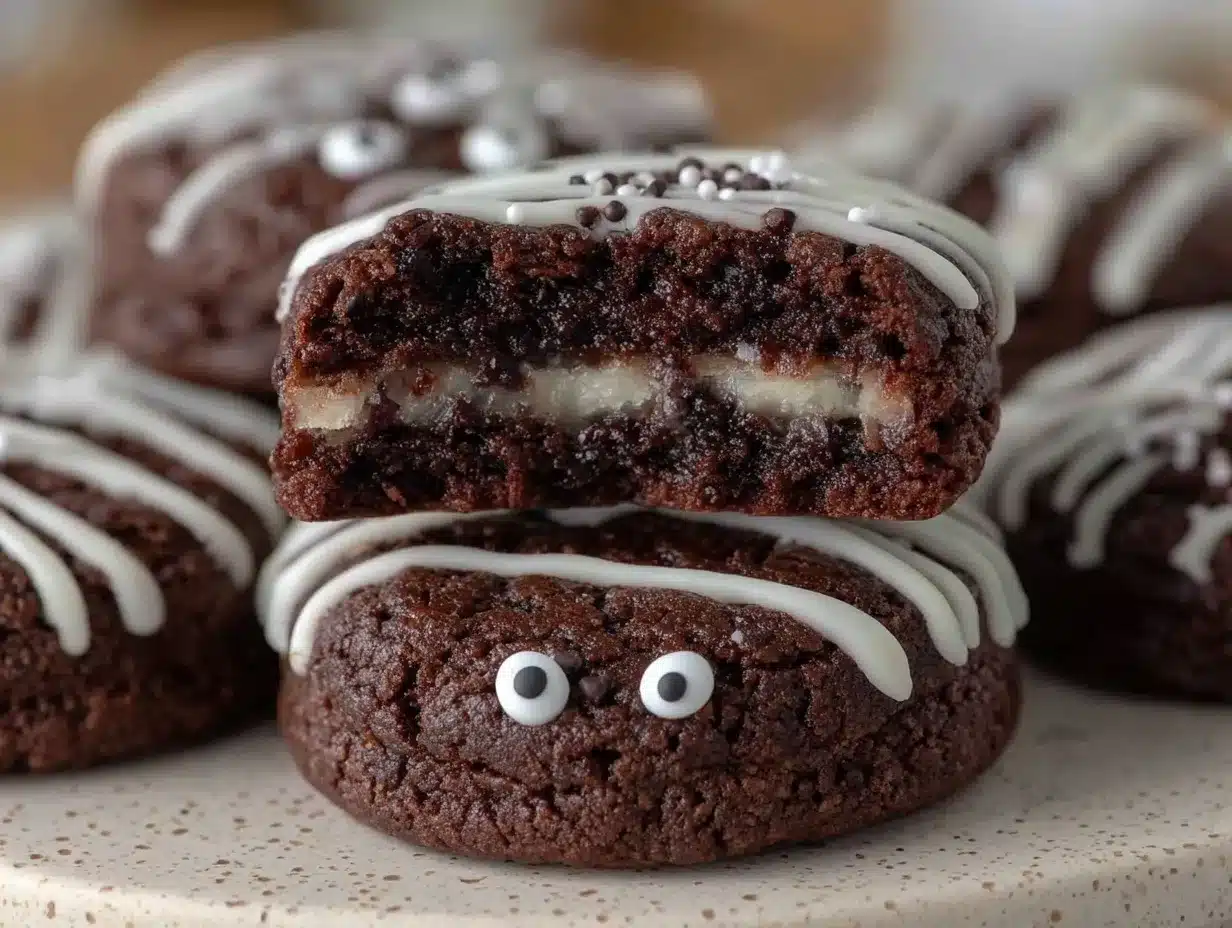 mummy cookies preparation steps