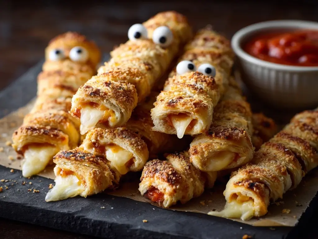 Mummy Mozzarella Sticks - featured image