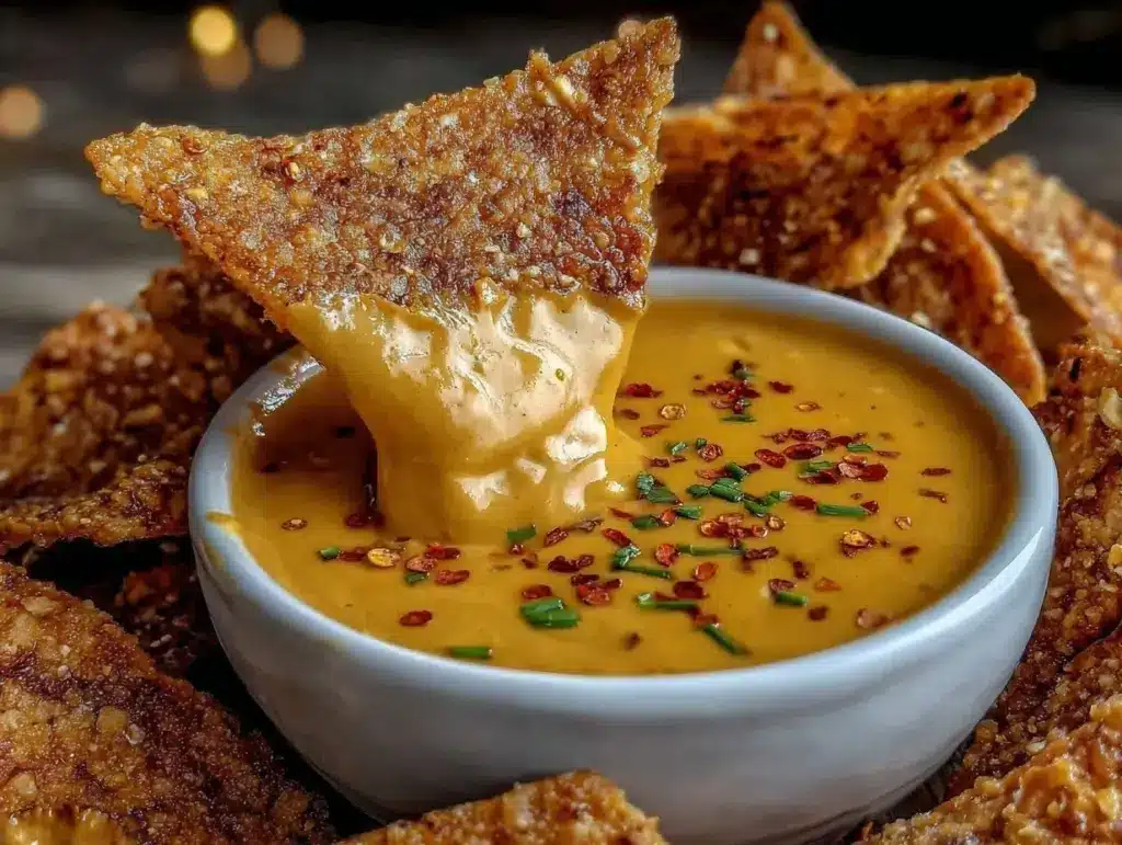 nacho cashew cheese sauce - featured image