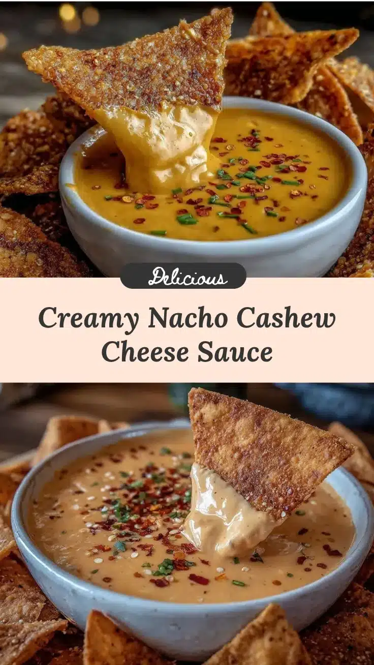 nacho cashew cheese sauce recipe