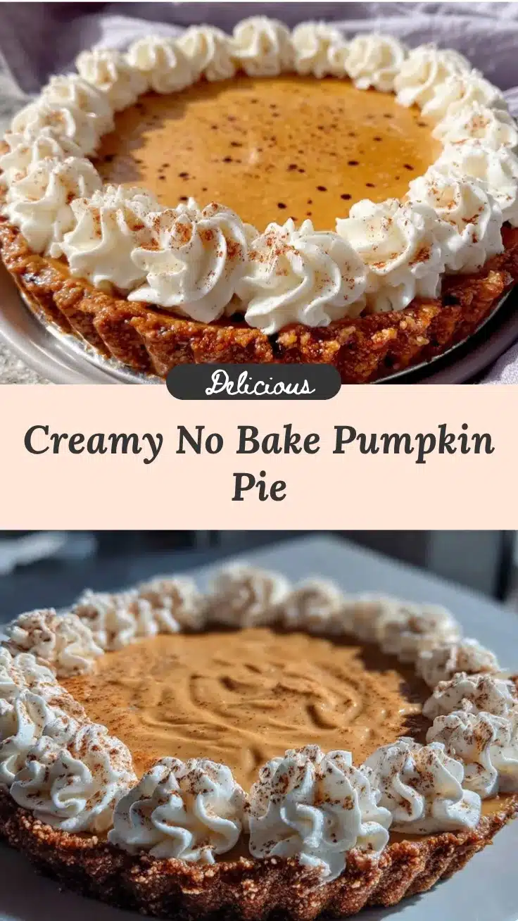 no bake marshmallow pumpkin pie recipe