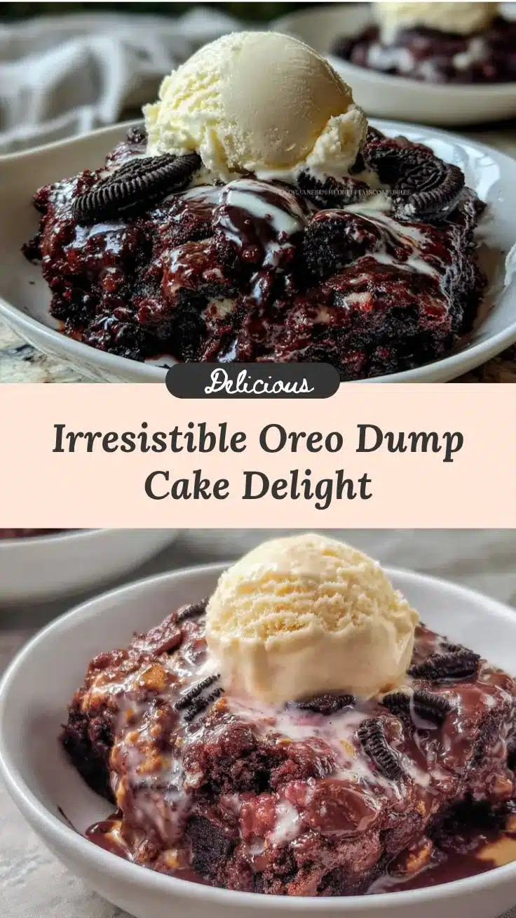 Oreo Dump Cake recipe
