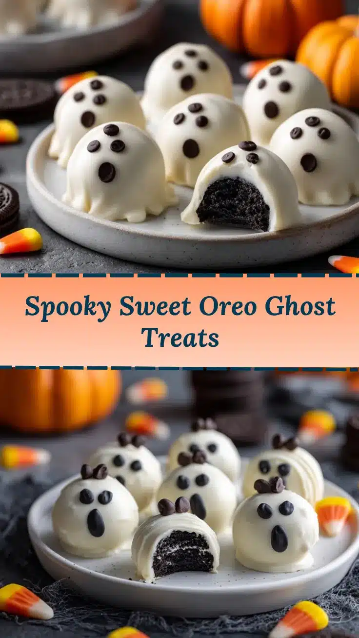 Oreo ghost truffles recipe