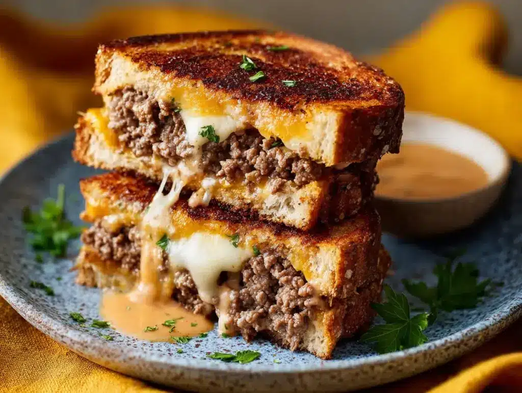patty melt recipe - featured image