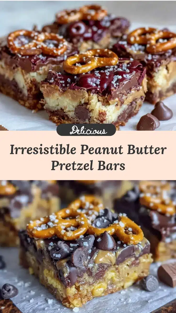 peanut butter pretzel magic bars recipe