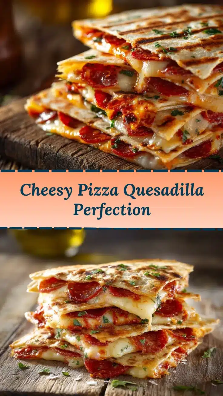 pizza quesadillas recipe
